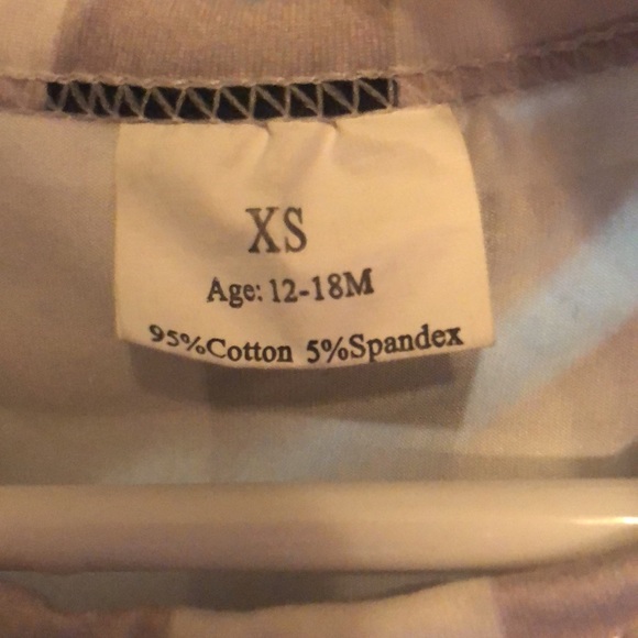 Baby One piece Christmas plaid Santa clause - Picture 5 of 5